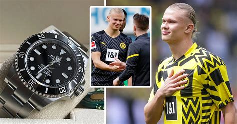 Haaland gifts team mates Rolex watches and prepares for  